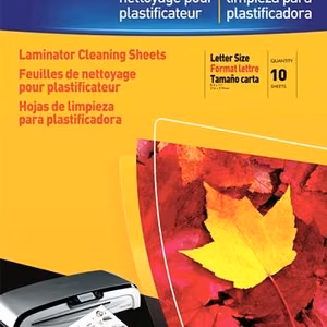 LAMINATOR ACC CLEANING SHEET/10PCS 5320604 FELLOWES