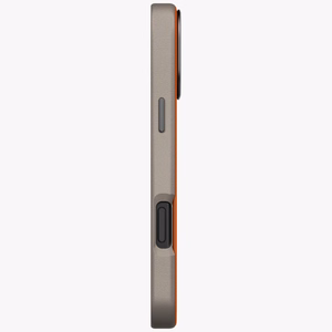 Uniq Lyden DS Suojakuori iPhone 17 Pro Max:lle Magclick Charging - Oranssi-Harmaa