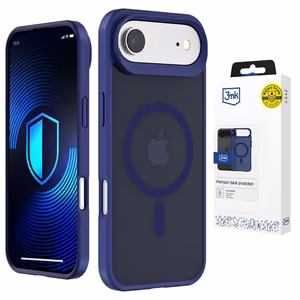 3mk Smoke MagCase -suojakuori iPhone Air -puhelimelle - sininen