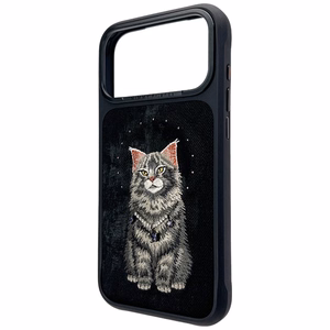 Nimmy Lucky Fashion Cat MagSafe Suojakuori iPhone 17 Pro - Musta