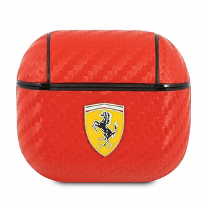 Ferrari FESA3CARE AirPods 3 suojakotelo punainen/punainen On Track PU Hiili
