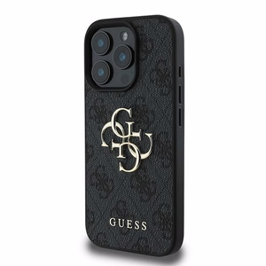 Guess 4G Big Logo kotelo iPhone 16 Pro - musta