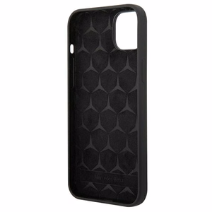 Mercedes Silicone Line Suojakuori iPhone 14 Pluslle - musta