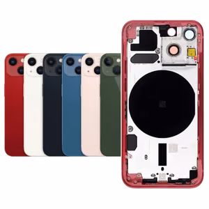 Takakansi iPhone 13 Mini koko kotelolla / Starlight / OEM