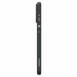 Spigen Liquid Air Suojakuori iPhone 15 Pro Max:lle - syvänvihreä