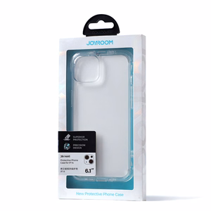 Joyroom Defender-sarjan kotelo kansi iPhone 14 panssaroitu koukku kansi jalusta kirkas (JR-14H1)