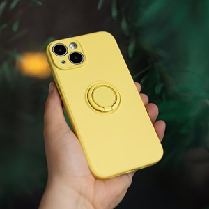 Finger Grip -kuori Xiaomi Redmi Note 13 Pro Plus 5G (global), keltainen