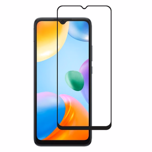 Crong 7D Nano Flexible Glass 9H koko näytön peittävä hybridinäytönsuoja Xiaomi Redmi 10C -laitteelle