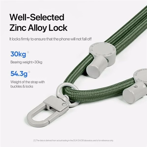 DUX DUCIS Plaz - cross-body phone strap - green