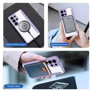 Dux Ducis Skin X Pro suojakuori Samsung S938 S25 Ultra violetti