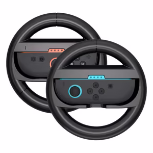 Kilpa-ajoratti Nintendo Switch 2 Joy-Con ohjaimelle (2 kpl paketti) - musta