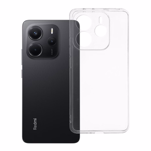 Läpinäkyvä 2 mm Suojakuori Xiaomi Redmi Note 14 5G:lle (kameransuoja)
