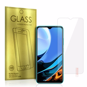 Karkaistu lasi kultainen kehys Xiaomi Redmi 9T / Poco M3:lle