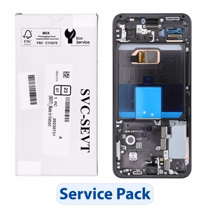 ServicePack LCD-näyttö SAMSUNG S22 S901 GH82-27520A musta