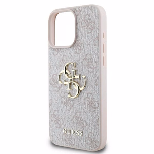 Guess 4G Big Logo kotelo iPhone 16 Pro Max - pinkki