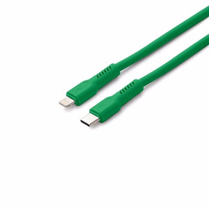 COLORUM kaapeli USB-C - Lightning 1,8m 2,4A CK12-CL-04 xGreen