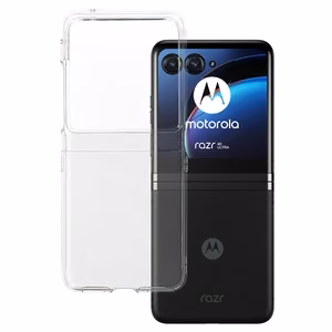 Ultra Clear 1mm Suojakuori Motorola Razr 40 Ultra:lle - läpinäkyvä