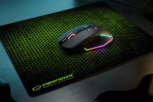 Esperanza EGP101G mouse pad Gaming mouse pad Black