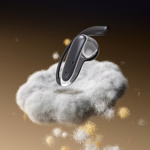 Dudao U17Z Bluetooth 5.3 OWS kuulokkeet korvakoukuilla - musta