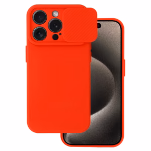 Camshield Soft for iPhone 15 Pro Red