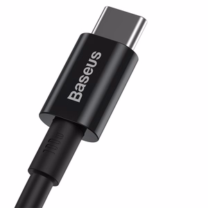 Baseus Superior USB-kaapeli USB 2.0 1 m USB-C musta
