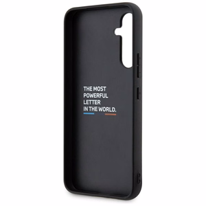 BMW BMHCSA5422PTDK Samsung Galaxy A54 musta/musta Leather Stamp Tricolor