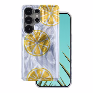 Ultra Trendy Summer suojakuori Samsung Galaxy S26 Ultra sitruuna