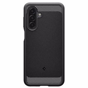 Spigen Rugged Armor Suojakuori Samsung Galaxy A17 4G / 5G:lle - Matta Musta