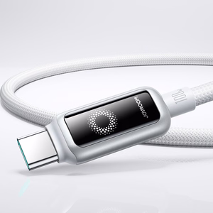 Joyroom S-A55 StarFlight Kaapeli 100W USB-C - USB-C 1,2m - musta