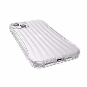 Raptic X-Doria Clutch suojakuori laitteelle iPhone 14 Plus, läpinäkyvä