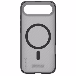 Nillkin Super Frosted Shield Pro MagSafe-yhteensopiva suojakuori iPhone 17 Air:lle - läpinäkyvä musta