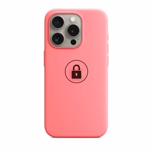 Silicone Case v2 -suojakuori iPhone 15 Pro Max:lle, pinkki