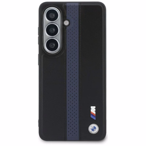 BMW kuori Samsung S26:lle MagSafe-yhteensopiva BMHMS26S25PCPSKB (Perforated Stripe Logo) sininen