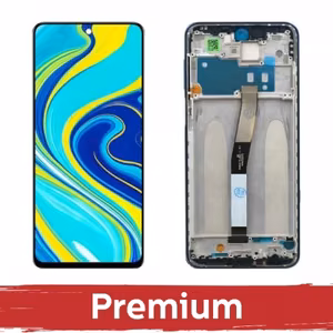 LCD-näyttö yhteensopiva Xiaomi Redmi Note 9S / Pro kehyksellä / Tropical Green / OEM