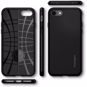 Spigen Liquid Air case for iPhone 7 / 8 / SE 2020 / SE 2022 black