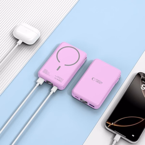 Tech-Protect PB31 MagSafe 10000mAH Power Bank - violetti