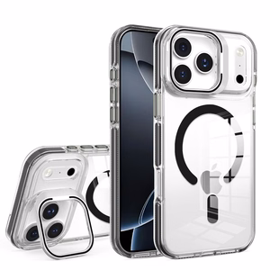 Suojakuori Samsung S26:lle Lens Mag Cover MagSafe-yhteensopiva musta
