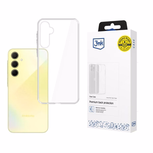 3mk Clear Case suojakuori Samsung Galaxy A35 5G:lle - läpinäkyvä