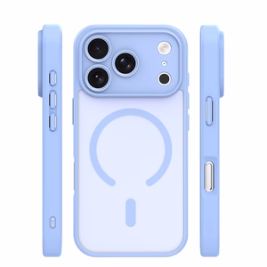 Mag Matt Suojakuori iPhone 17 Pro Max 6,9" vaaleansininen kamerasuoja