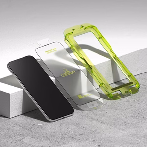 Ringke Easy Slide 2-pack Karkaistu Lasi iPhone 17 Air:lle - Musta