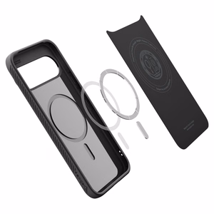 Spigen Liquid Air Mag MagSafe Suojakuori Google Pixel 10 Pro XL:lle - Matta musta