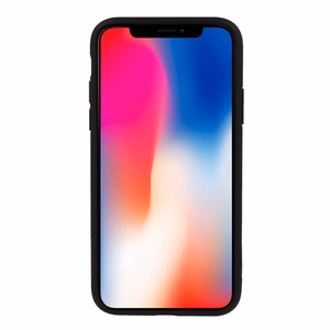 Moto Carbon Suojakuori Samsung Galaxy A6 Plus 2018:lle - musta sinisellä raidalla