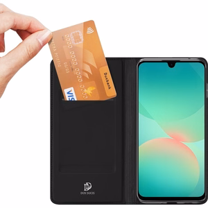 Dux Ducis Skin Pro -kuori Samsung Galaxy A27 5G (A276) -puhelimelle, musta