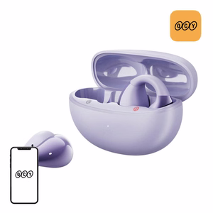 QCY Crossky Clip C30 -kuulokkeet (violetti)