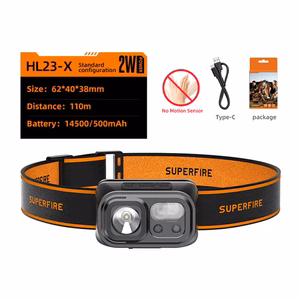 Superfire HL23-X otsalamppu