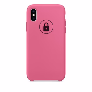 Puhelimen suojakuori Silicone Case iPhone X (XS) / Dragon Fruit / pakkauksessa