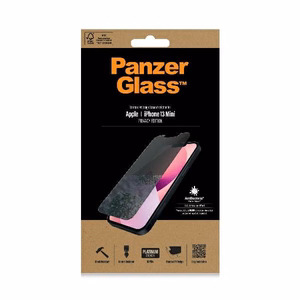 PanzerGlass Standard Super+ antibakteerinen yksityisyyspanssarilasi iPhone 13 mini