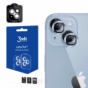 3mk Lens Protection Pro kameran suojus iPhone 14 Plus:lle - sininen