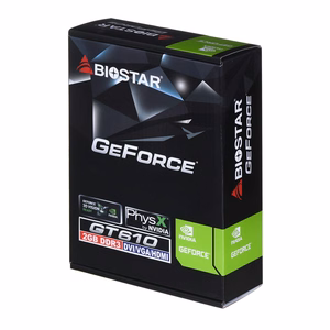 Biostar GeForce GT610 NVIDIA GeForce GT 610 2 GB GDDR3 Näytönohjain