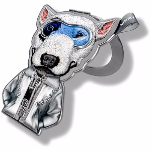 Magneettinen riipus Nimmy Cool&Cute 2.0 Dog harmaa